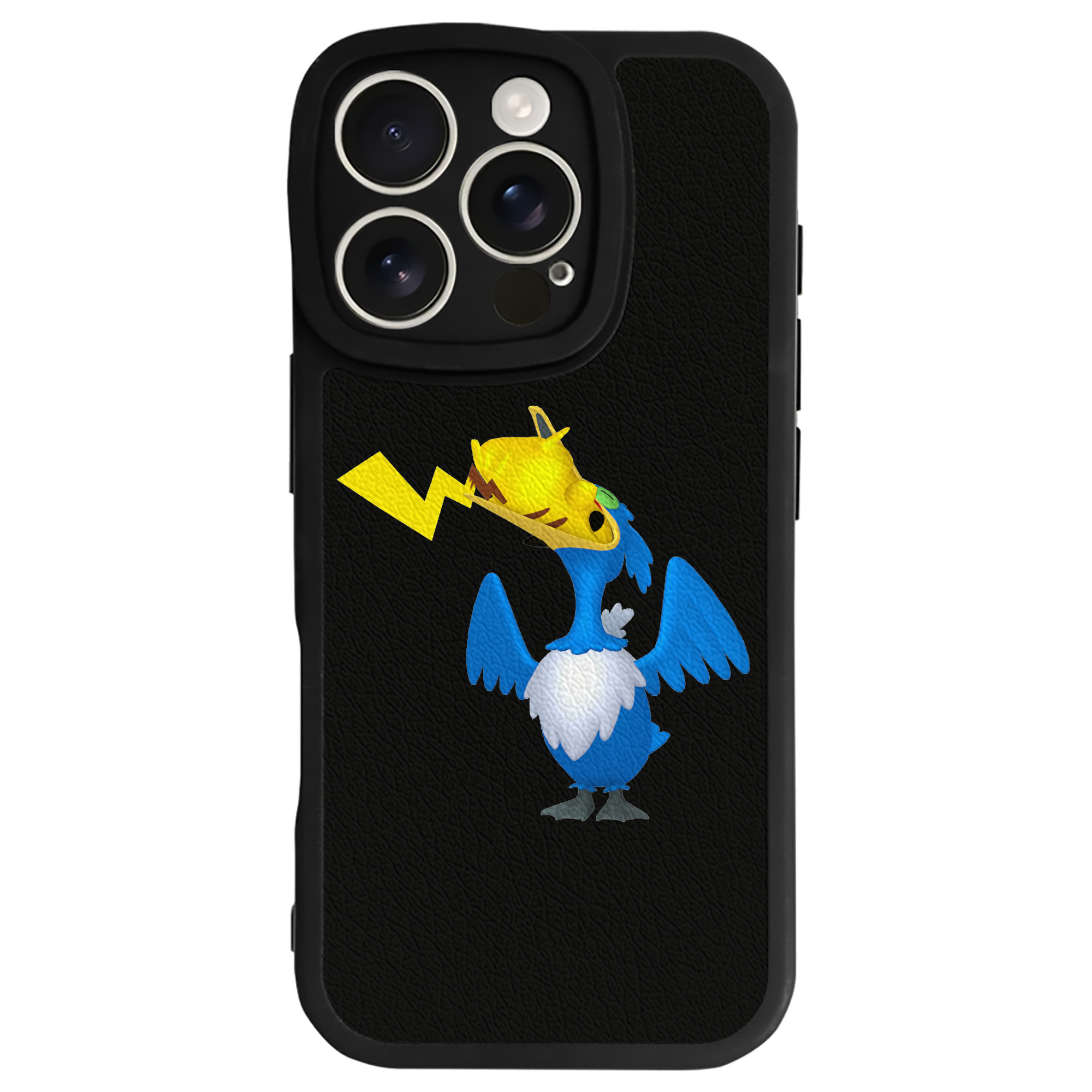 （画像用） ポケットモンスター Pokémon 【iPhone 16シリーズ対応】シリコンスマホケース（レザー調） 材質：シリコン
